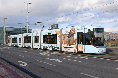LINZ AG Linien 075 in Linz Nibelungenbrücke | Railwayfans
